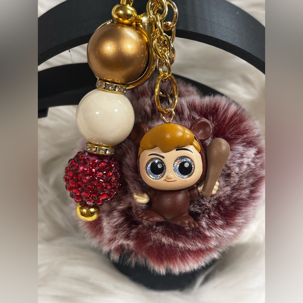 Disney Lost Boy Cubby Doorables Keychain/ Bag Charm Handmade - Picture 2 of 3